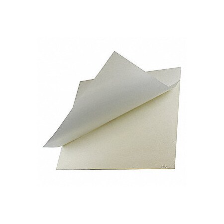 E. James Sheet Rubber, 1/4, 6"x6" tape Buna FDA White, 310-1/4PTAPE 310-1/4PTAPE